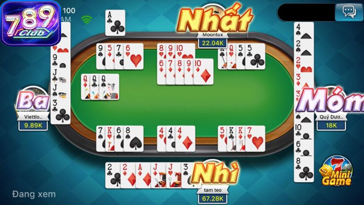 Nhà cái 789Club cung cấp nhiều mức cược khác nhau cho trò chơi Phỏm