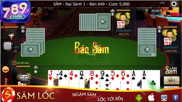 Sâm 789Club là một trò chơi bài hấp dẫn và đặc sắc